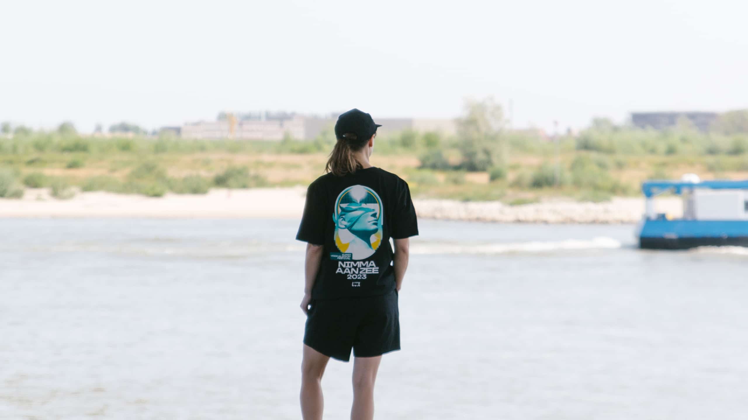 nimma aan zee zeefdruk